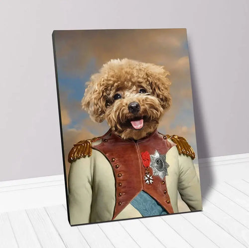 Baron D. Zert - Renaissance Inspired Custom Pet Portrait Canvas