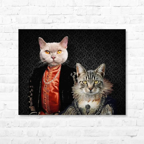 FRILLS AND SPILLS - CUSTOM PET PORTRAIT CANVAS