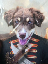 Load image into Gallery viewer, The Squashbuckler - Swashbuckler &amp; Pirate Inspired Custom Pet Portrait Canvas