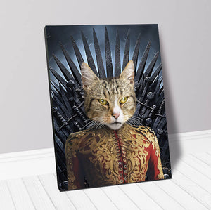 THE BONEROOM 6 - Game of Thrones & House Of Dragons Inspired Custom Pet Portrait Canvas