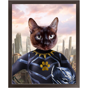 WALKIES FOREVER - Custom Pet Portrait Framed Satin Paper Print