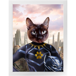 WALKIES FOREVER - Custom Pet Portrait Framed Satin Paper Print