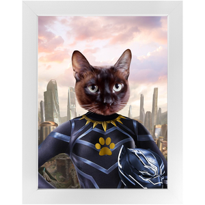 WALKIES FOREVER - Custom Pet Portrait Framed Satin Paper Print