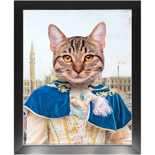 Load image into Gallery viewer, The Furnetian - Royalty &amp; Renaissance Inspired Custom Pet Portrait Framed Satin Paper Print