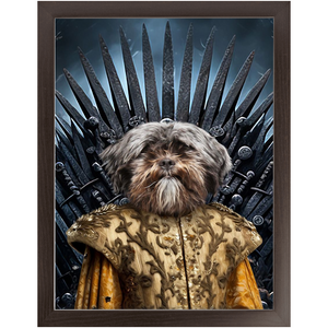 THE BONEROOM 2 - Game of Thrones & House Of Dragons Inspired Custom Pet Portrait Framed Satin Paper Print