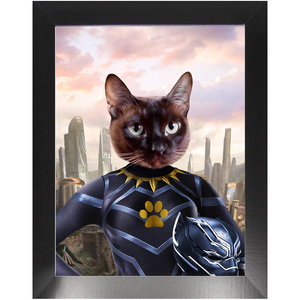 WALKIES FOREVER - Custom Pet Portrait Framed Satin Paper Print