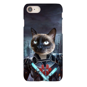 BLACK AZNITE CUSTOM PET PORTRAIT PHONE CASE