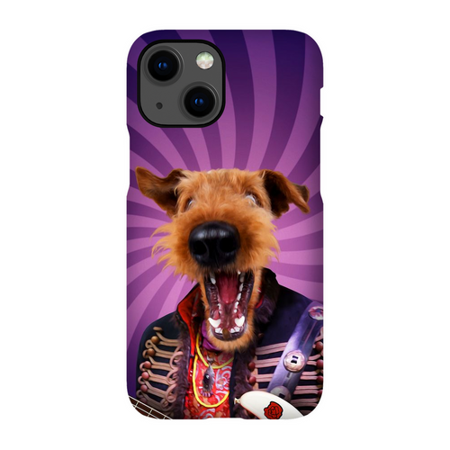 PURPLE CRAZE CUSTOM PET PORTRAIT PHONE CASE