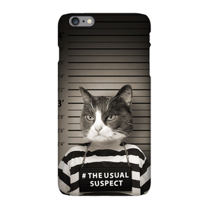 THE USUAL SUSPECT CUSTOM PET PORTRAIT PHONE CASE