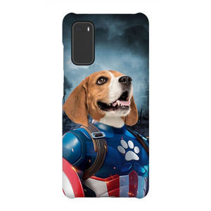 CAPTAIN KIBBLES CUSTOM PET PORTRAIT PHONE CASE