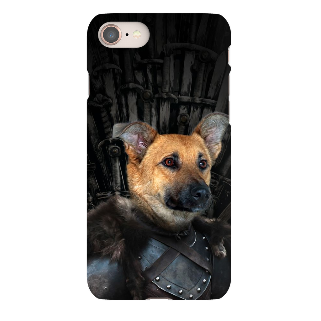 SNOW DOUBT CUSTOM PET PORTRAIT PHONE CASE