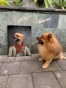 Vampiracle - Halloween & Vampires Inspired Custom Pet Portrait Canvas