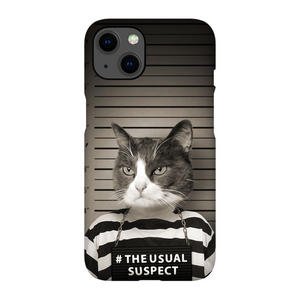 THE USUAL SUSPECT CUSTOM PET PORTRAIT PHONE CASE
