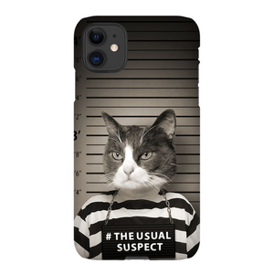 THE USUAL SUSPECT CUSTOM PET PORTRAIT PHONE CASE