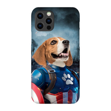 Load image into Gallery viewer, CAPTAIN KIBBLES CUSTOM PET PORTRAIT PHONE CASE