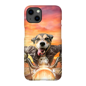 SQUEEZY RIDER CUSTOM PET PORTRAIT PHONE CASE