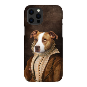 BARONESS OF BROWN CUSTOM PET PORTRAIT PHONE CASE