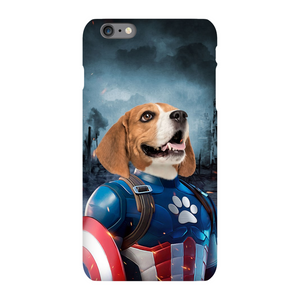 CAPTAIN KIBBLES CUSTOM PET PORTRAIT PHONE CASE