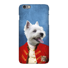 Load image into Gallery viewer, COMMANDER IN MISCHIEF CUSTOM PET PORTRAIT PHONE CASE