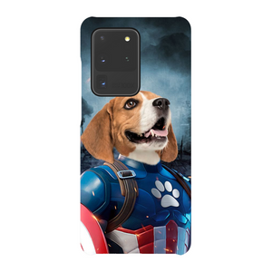 CAPTAIN KIBBLES CUSTOM PET PORTRAIT PHONE CASE