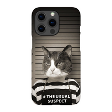Load image into Gallery viewer, THE USUAL SUSPECT CUSTOM PET PORTRAIT PHONE CASE