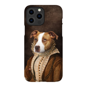 BARONESS OF BROWN CUSTOM PET PORTRAIT PHONE CASE