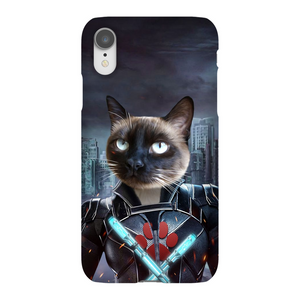 BLACK AZNITE CUSTOM PET PORTRAIT PHONE CASE