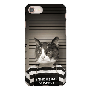 THE USUAL SUSPECT CUSTOM PET PORTRAIT PHONE CASE
