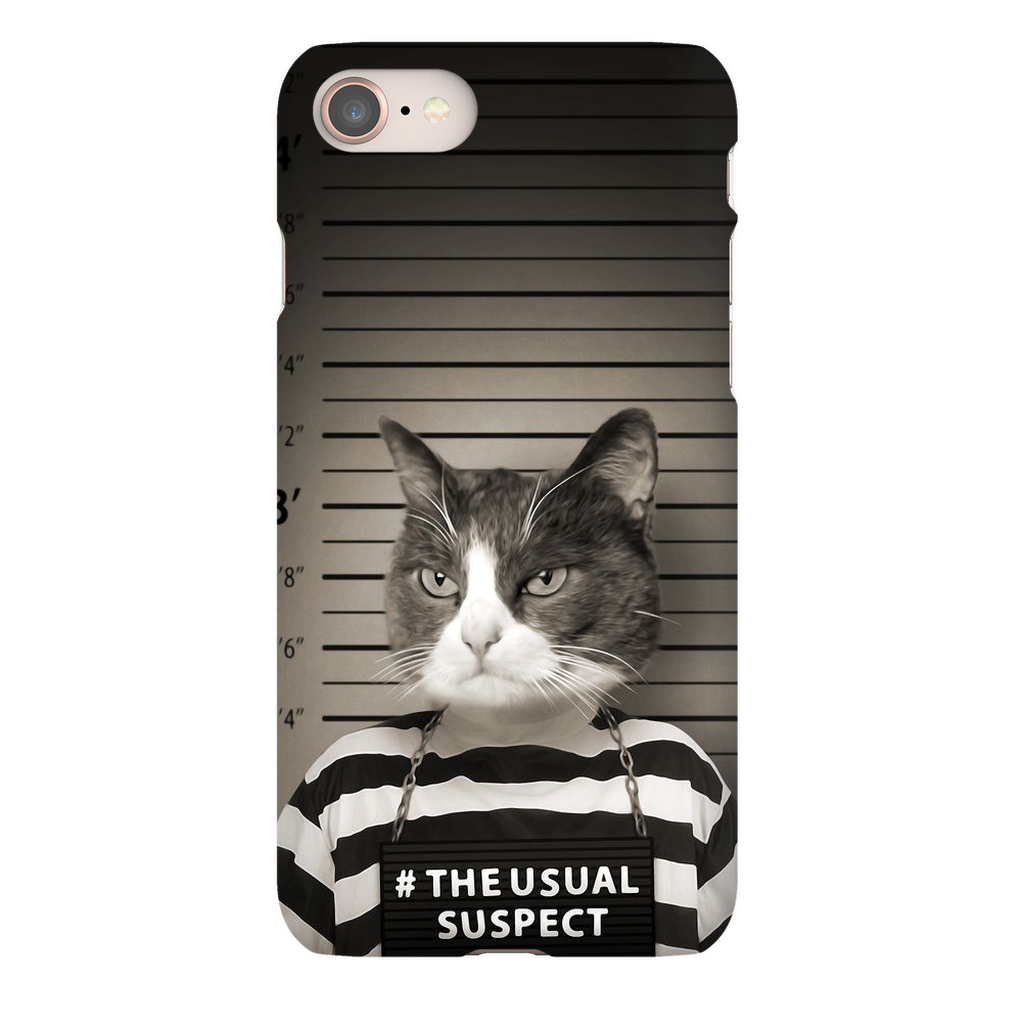 THE USUAL SUSPECT CUSTOM PET PORTRAIT PHONE CASE