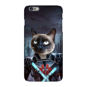 BLACK AZNITE CUSTOM PET PORTRAIT PHONE CASE