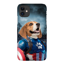 Load image into Gallery viewer, CAPTAIN KIBBLES CUSTOM PET PORTRAIT PHONE CASE