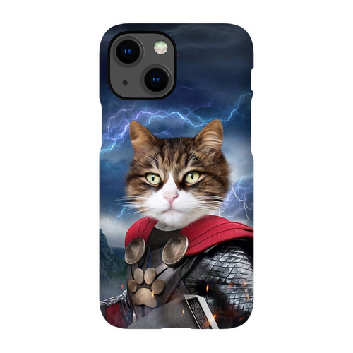 GOD OF BLUNDER CUSTOM PET PORTRAIT PHONE CASE