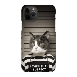 THE USUAL SUSPECT CUSTOM PET PORTRAIT PHONE CASE