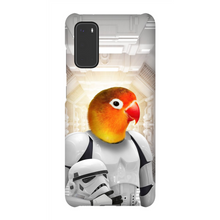 Load image into Gallery viewer, Storm Blooper - Storm Trooper &amp; Star Wars Inspired Custom Pet Portrait Phone Case