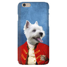 Load image into Gallery viewer, COMMANDER IN MISCHIEF CUSTOM PET PORTRAIT PHONE CASE