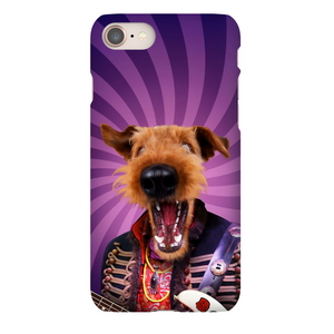 PURPLE CRAZE CUSTOM PET PORTRAIT PHONE CASE