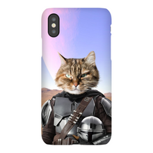 Load image into Gallery viewer, Wanderlorian - Mandalorian &amp; Star Wars Inspired Custom Pet Portrait Phone Case