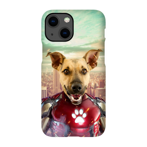 IRON MUTT CUSTOM PET PORTRAIT PHONE CASE