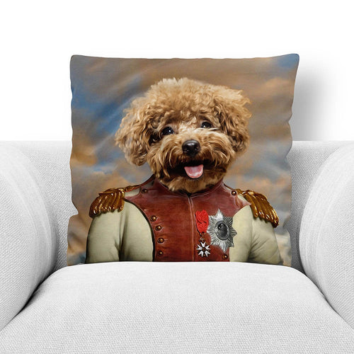 BARON D. ZERT - CUSTOM PET PORTRAIT THROW PILLOW