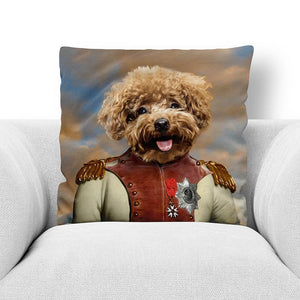 BARON D. ZERT - CUSTOM PET PORTRAIT THROW PILLOW