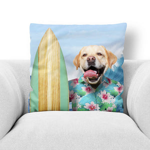 BITCHIN' - CUSTOM PET PORTRAIT THROW PILLOW