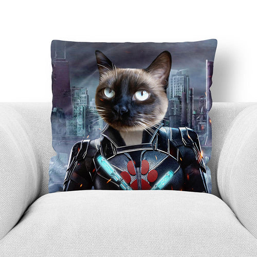 BLACK AZNITE - CUSTOM PET PORTRAIT THROW PILLOW