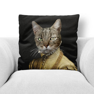 EARL E. BYRD - CUSTOM PET PORTRAIT THROW PILLOW