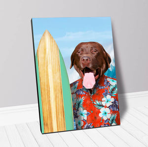 GNARLY - CUSTOM PET PORTRAIT CANVAS