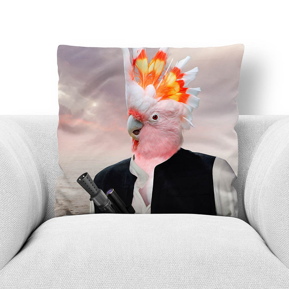 HAM SOSAGE - CUSTOM PET PORTRAIT THROW PILLOW