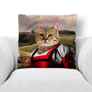 REIGN IN SPAIN - CUSTOM PET PORTRAIT THROW PILLOW