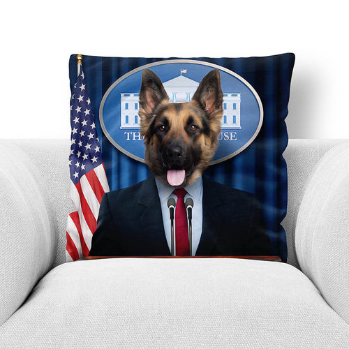 PAWSENTIAL - CUSTOM PET PORTRAIT THROW PILLOW