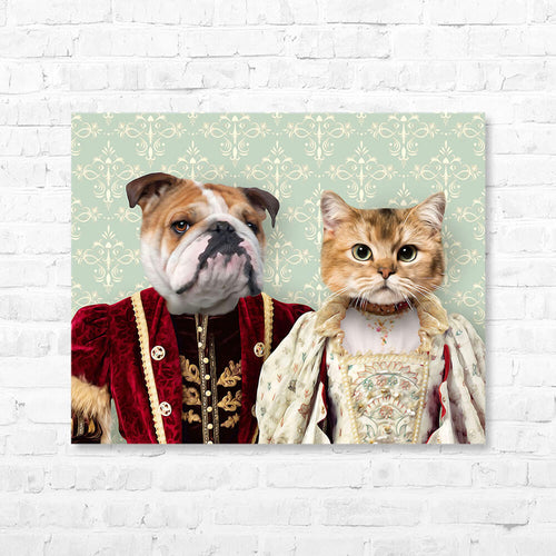 ROYALLY CHEWED - CUSTOM PET PORTRAIT CANVAS