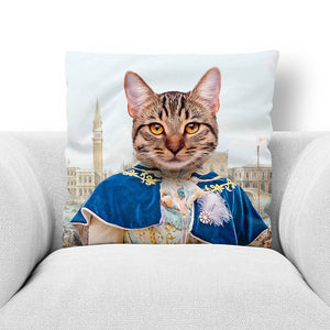 THE FURNETIAN - CUSTOM PET PORTRAIT THROW PILLOW