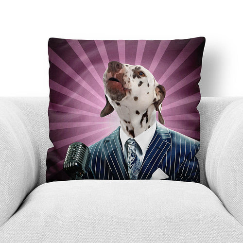 TO THE MOON - CUSTOM PET PORTRAIT THROW PILLOW